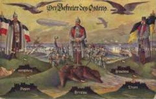 Hindenburg als "Befreier des Ostens"