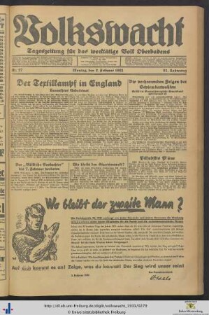 Nr. 27-50 (Februar 1931)