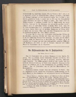 Die Missionsliteratur des 19. Jahrhunderts