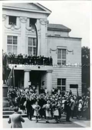 Goethefeier im Weimar 1949