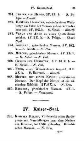IV. Kaiser-Saal