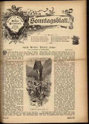 Ausgabe vom Sonntag, den 31. Oktober 1897.