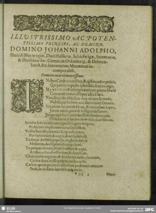 Dedicatio Elegiaca