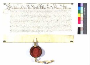 Propst Johann Rudolf zu Ellwangen belehnt Schenk Johann Wilhelm zu Limpurg mit den vier Lehen zu Schmiedelfeld, Zimmerberg, zwei Höfen zu Gerabronn, wie 1614, und den "Braitgehren".