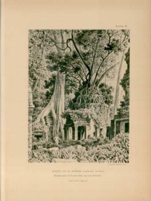 Ruines de Ta-Prohm (Cambodge Siamois)