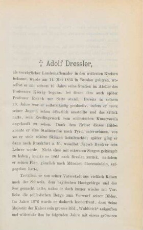 Adolf Dressler, ...
