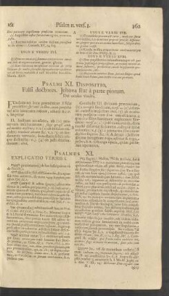 Psalmi XI - Psalmi XX