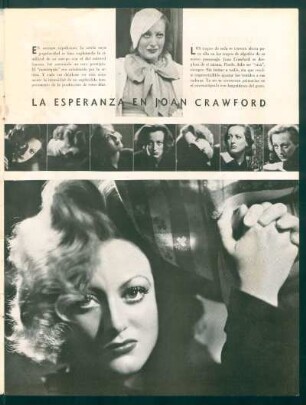 La esperanza en Joan Crawford