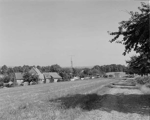 Ortsteilansicht von Höhe Gutshof gegen Kotitz ( Weißenberg)