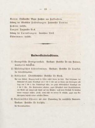 15-18, Universitätsinstitute