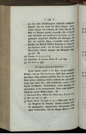 XI. Zum sehenten Capitel.