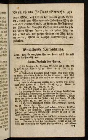 951-962, Vierzehende Betrachtung.