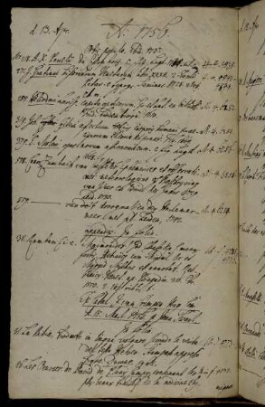 Ex Catal. J. (?) van Crimpen Hag. Com. d. 15. Mart. 1756 p Jean Swart.