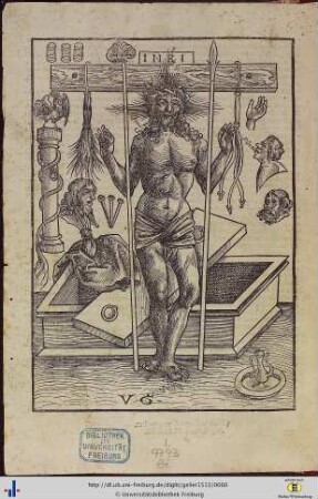 Holzschnitt [Arma Christi]