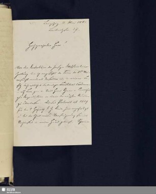 Bl. 417-418. Seckendorff, Veit Gerald v. an SvC, Franz
