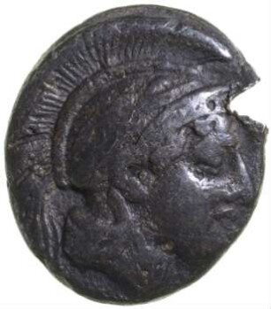 Münze, 3 Obole (Triobol), ca. 453 - 448 v. Chr.
