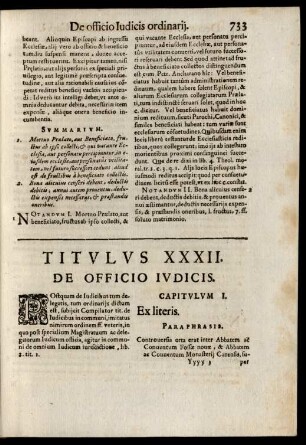 Titulus XXXII.
