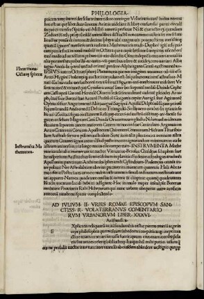 Liber XXXVI. Aristotelica
