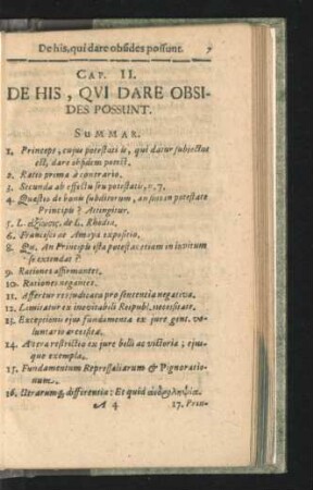 Cap. II. De His, Qui Dare Obsides Possunt.