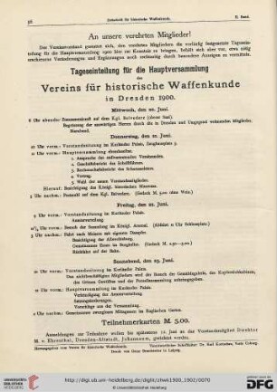 An unsere verehrten Mitglieder!