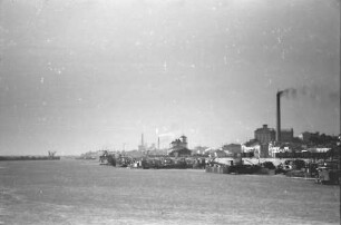 Braila: Donau mit Industrie