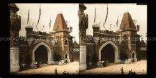 Eingang zum Pavillon Johnstown-Flood, Pan-American Exposition, Buffalo