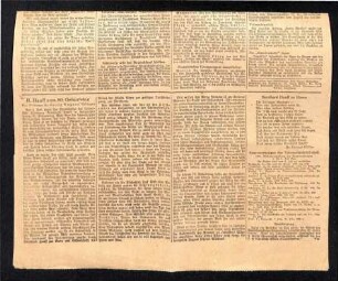 Artikel zum 80. Geburtstag Bernhard Hauff, Schwäbisches Tagblatt