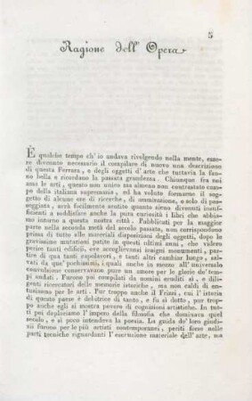 Ragione dell'opera
