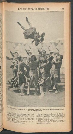 Los territoriales británicos - [Fotografía]