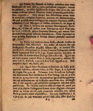 De Peregrinatione Platonis