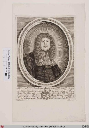 Bildnis Johann Joachim Slawata, Graf von Chlum u. Koschumberg