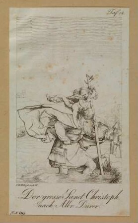 Der heilige Christophorus