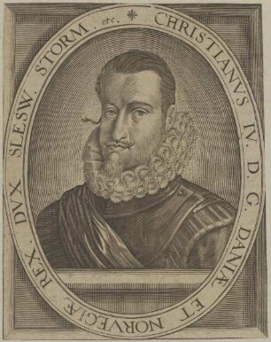 Bildnis von Christianvs IV., König von DänemarkBildnis Christian IV., König von Dänemark und Norwegen, Herzog von Schleswig und Holstein (reg. 1588(96)-1648)