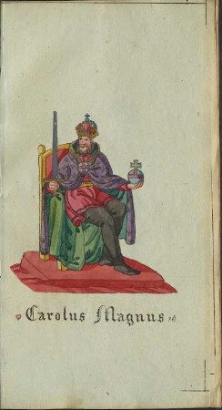 Illustration: Carolus Magnus. 14.