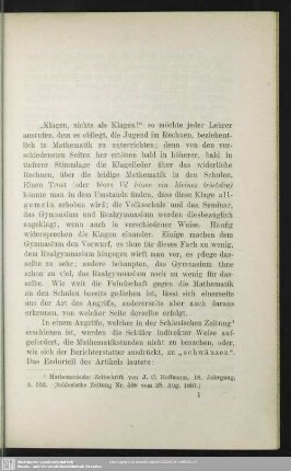 Über Fehler und fehlerhafte Richtungen im Volksschulrechnen; 1
