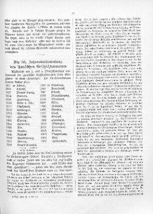 Die 35. Jahresversammlung des Hansischen Geschichtsvereins