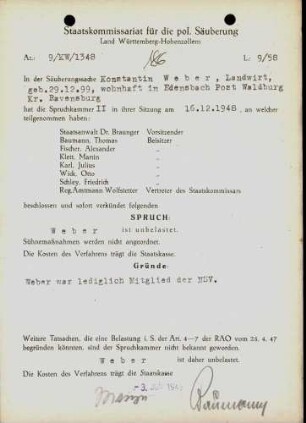 Weber, Konstantin