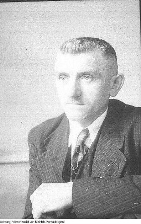 Steinkohlebergbau. Funktionärskonferenz - Porträts von Bergleuten, 29. Juni 1949