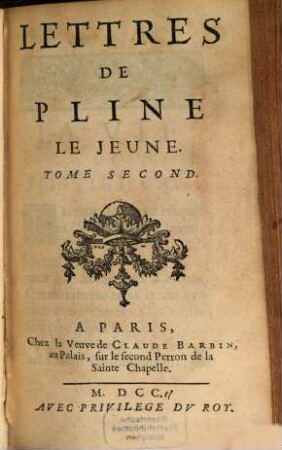 Les Lettres. 2. (1702)