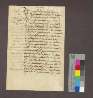Schuldverschreibung des Hans Glaudi, Wirts zum Goldnen Storchen in Freiburg, gegen den Basler Domherrn Trudpert von Roggenbach.