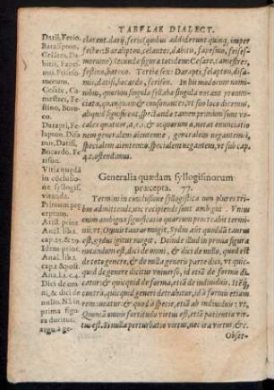 Generalia quaedam syllogismorum praecepta. 77.