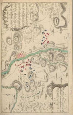 Plan von der Affaire bey Fulda.