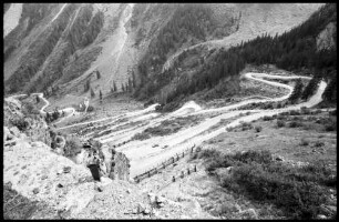 Silvretta: Hochalpenstraße, Serpentinen