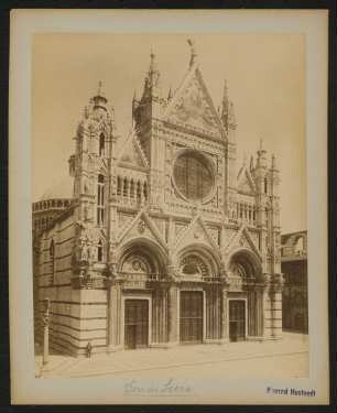 Dom Santa Maria Assunta, Siena: Ansicht der Hauptfassade
