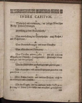 Index Capitel.