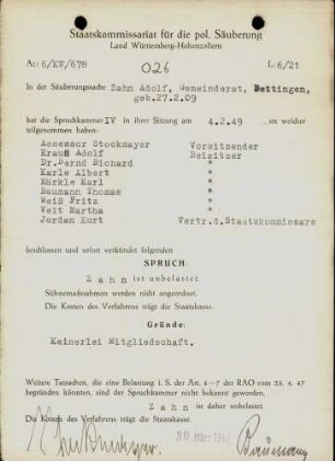Zahn, Adolf