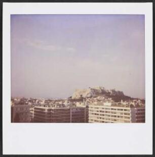 Blick auf die Akropolis in Athen