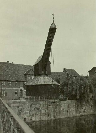 Lüneburg. Mittelalterlicher Kran