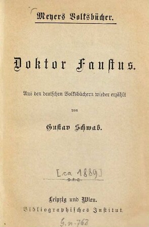 Deutsche Volksbücher, 3