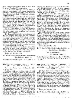 Anrechnung der Kriegsgefangenschaft auf die Dienstzeit : [Amtlicher Teil]